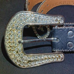Western Womens Rhinestone Belt